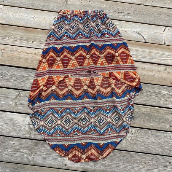 3/$25 || Forever 21 Flowy High-Low Skirt - Picture 1 of 6